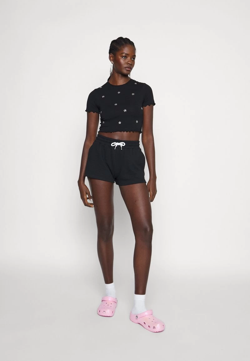 Even&Odd 2 PACK - Shorts - Black/yellow 4 Even&Odd 2 PACK - Shorts - Black/yellow – Bild 2