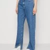 Even&Odd Jeans Straight Leg - Light Blue Denim -Outfit Verkauf c41b40c667ad44f48ee85c8f1efb3f9f