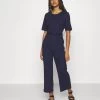 Even&Odd Jumpsuit - Dark Blue -Outfit Verkauf c529ed98e0c0473a9ba2713ce3909f6b