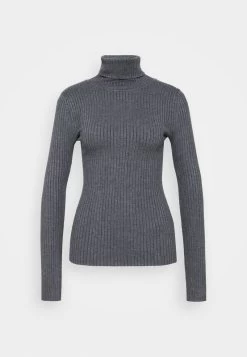 Even&Odd Strickpullover - Mottled Dark Grey -Outfit Verkauf c6481cd38f72486291c10f4234b1e4c2