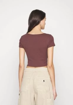 Even&Odd T-Shirt Print - Brown -Outfit Verkauf c7f095d262af46e89f5f555ed8139ba6