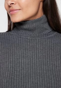 Even&Odd Strickpullover - Mottled Dark Grey -Outfit Verkauf c99bdcd9a6a04b25b991e642e01c3c2e