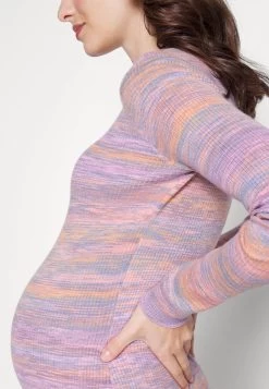 Jerseykleid - Orange/purple/grey -Outfit Verkauf d85506f8d5df41daa73e2e5ccf4a213e