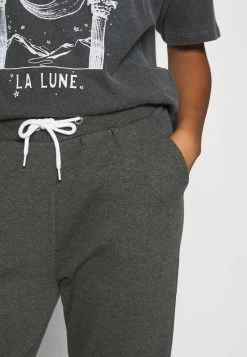 Even&Odd Regular Fit Jogger With Contrast - Jogginghose - Mottled Dark Grey -Outfit Verkauf d8e0508bc71f4005b42489e3f308e43a