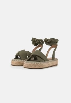 Even&Odd Riemensandalette - Khaki -Outfit Verkauf dc182ef808cb4296a68bd1fe41d094b6