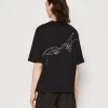 Even&Odd UNISEX - T-Shirt Print - Black -Outfit Verkauf e42d05ed807a41789cf9d8603ea3c82b