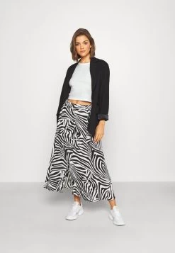 Even&Odd 2 PACK CROPPED TANK - T-Shirt Basic - Black/white