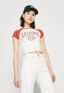 Even&Odd T-Shirt Print - White/red -Outfit Verkauf eb3679bf1eed4e4bb65a82bcf6872d11