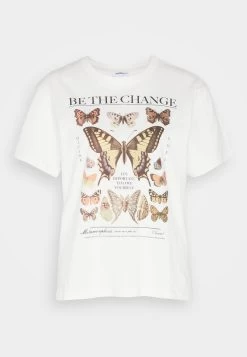 Even&Odd T-Shirt Print - Off-white -Outfit Verkauf f146bd77b30543db94536ec66812f977