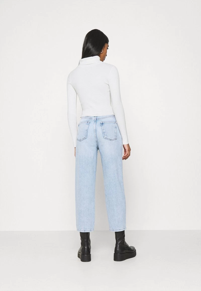 Even&Odd CROPPED TURTLE NECK 2 PACK - Strickpullover - Black/ White 5 Even&Odd CROPPED TURTLE NECK 2 PACK - Strickpullover - Black/ White – Bild 3