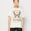 Even&Odd T-Shirt Print - Off-white -Outfit Verkauf f57dc6b81bf64fef83b078f46d97870c
