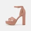Even&Odd High Heel Sandalette - Light Pink -Outfit Verkauf f7891d009bfb415a883972bb5d39a439