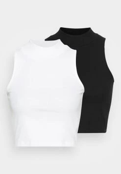 Even&Odd 2 PACK - Top - Black/white -Outfit Verkauf fb4691c0f86f46be82e536c4db6d7591